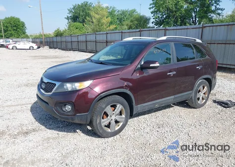 2013 Kia Sorento Ex V6 из США, поврежденный, VIN 5XYKU4A28DG396358
